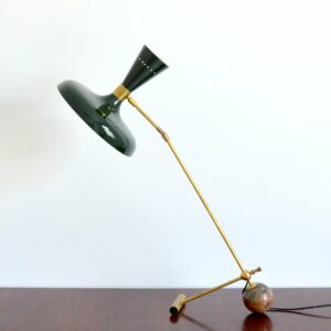 Lampe diabolo à contrepoids style vintage 1960 Guariche 1