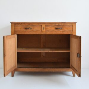 Buffet Parisien 1930 Art Déco chêne doré vintage 24