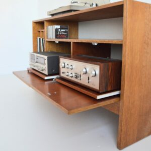 Enfilade : Meuble Hi-fi scandinave 1960 vintage 27
