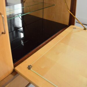 Enfilade : Meuble bar pieds compas 1950 vintage 4